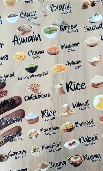 Buymate Kitchen Stickers (60 Stickers)