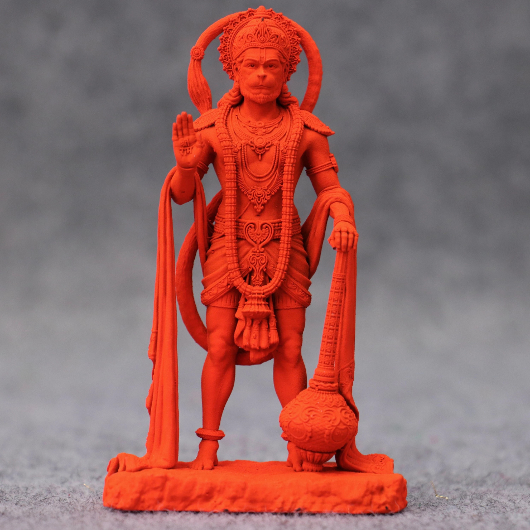 Lord King of Sarangpur Hanuman for Car Dashboard