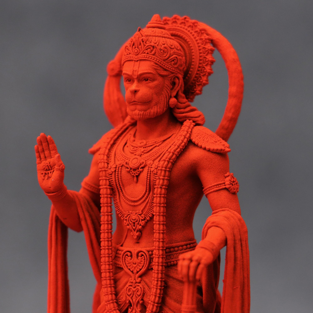 Lord King of Sarangpur Hanuman for Car Dashboard