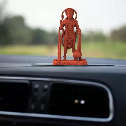 Lord King of Sarangpur Hanuman for Car Dashboard