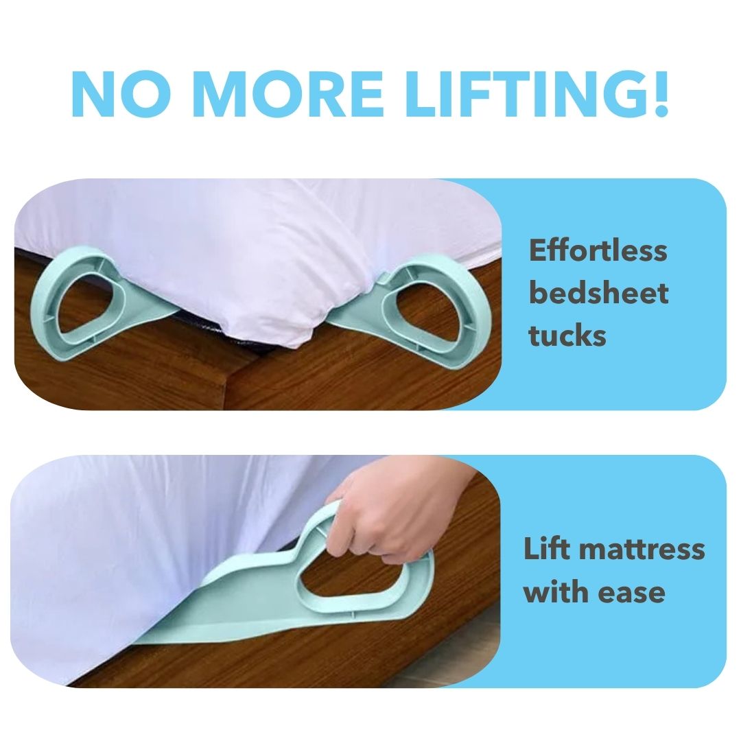 Buymate 2-in-1 Mattress Lifter & Bed Sheet Tucker