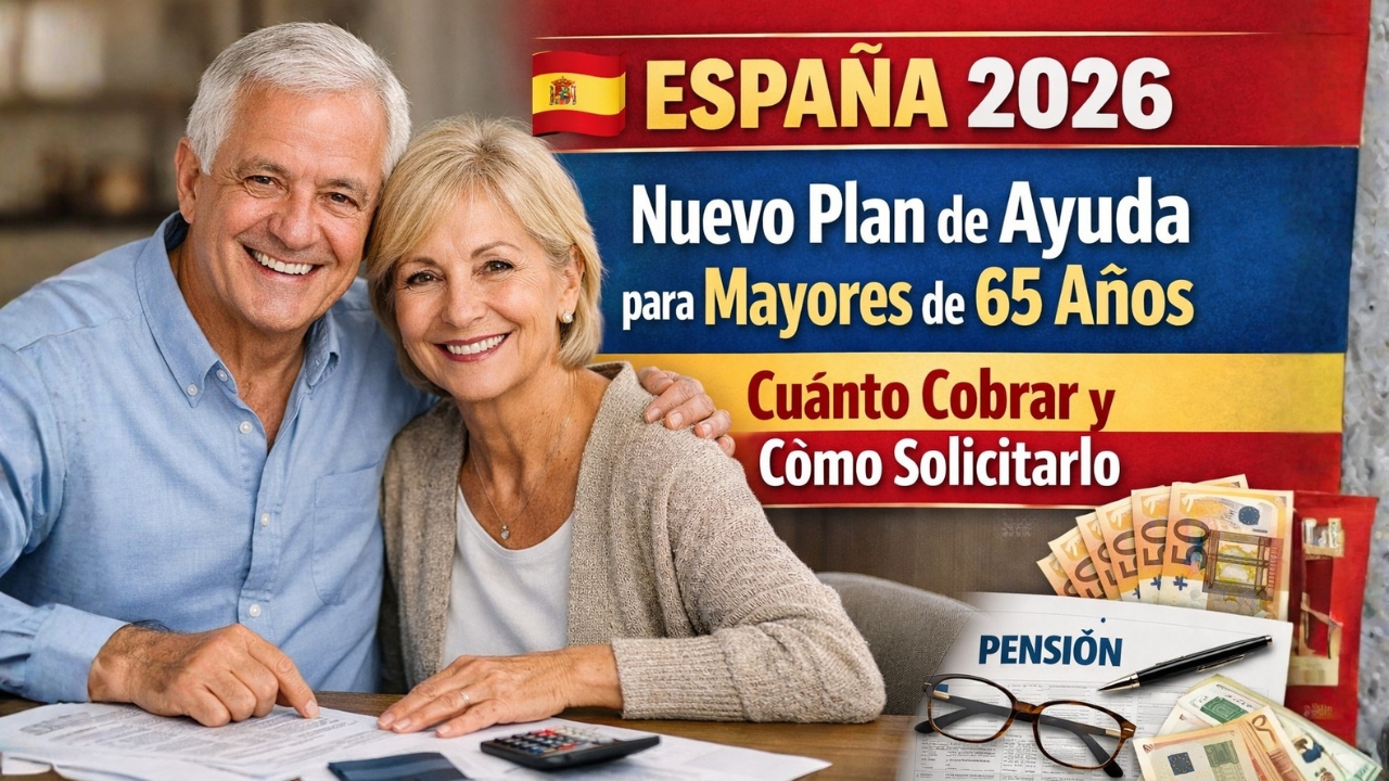 España 2026: Nuevo Plan de Ayuda para Mayores de 65 Años – Cuánto Cobrar y Cómo Solicitarlo