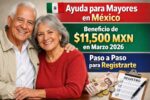 Ayuda para Mayores en México: Beneficio de $11,500 MXN en Marzo 2026 – Paso a Paso para Registrarte
